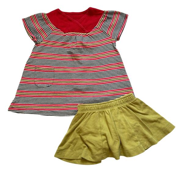 Tea Collection Tunic & Skort Outfit Set 12-18M - Picture 1 of 6